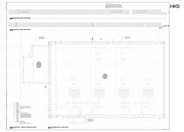 Project Iron Spur enlarged substation plans preview